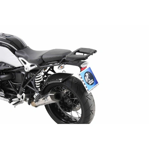 Alurack top case carrier black for BMW R nineT (2014-2016)