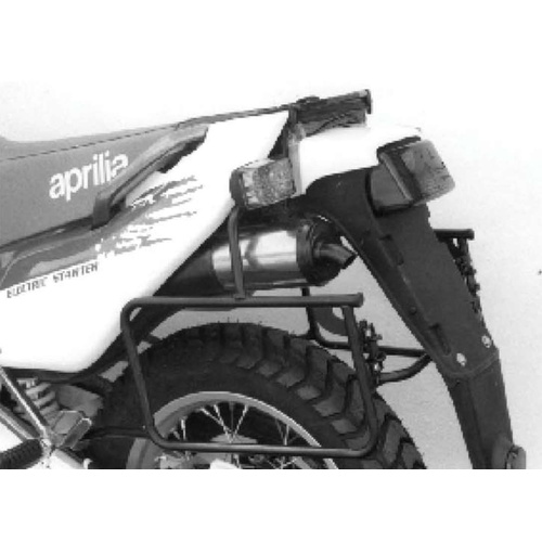 SIDECARRIER PERMANENT MOUNTED BLACK FOR APRILIA TUAREG 600 WIND (1988-1993)