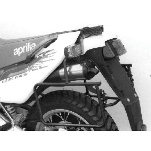 Side case carrier fixed black for Aprilia Tuareg 600 Wind (1988-1993)