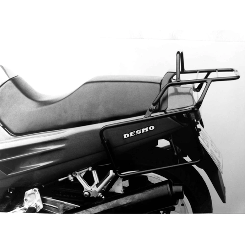 Complete carrier set (side case carrier and tubular luggage rack top case carrier) black for Ducati 907 i.e. (1991-1994)
