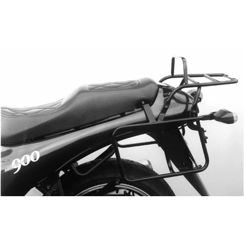 Complete carrier set (side case carrier and tubular luggage rack top case carrier) black for Triumph Trident 750/900/Sprint (1992-1998)