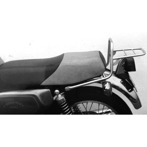 Tubular luggage rack Topcaseträger chrome for MZ Silver Star Classic 500 (1992-1997)