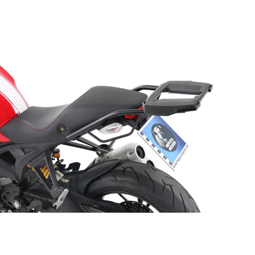 ALURACK TOP CASE CARRIER BLACK FOR DUCATI MONSTER 1100 EVO (2011-2013)