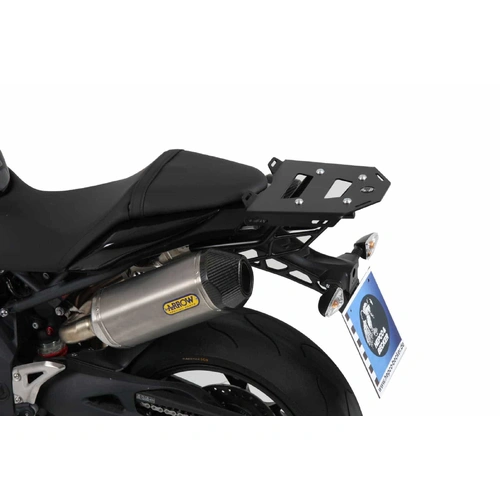 Minirack soft luggage rear carrier black for Triumph Speed Triple 1050 (2011-2015)