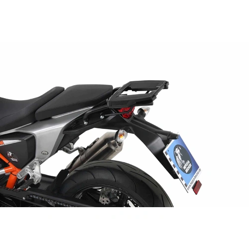 Alurack top case carrier black for KTM 690 Duke/R (2012-2019)