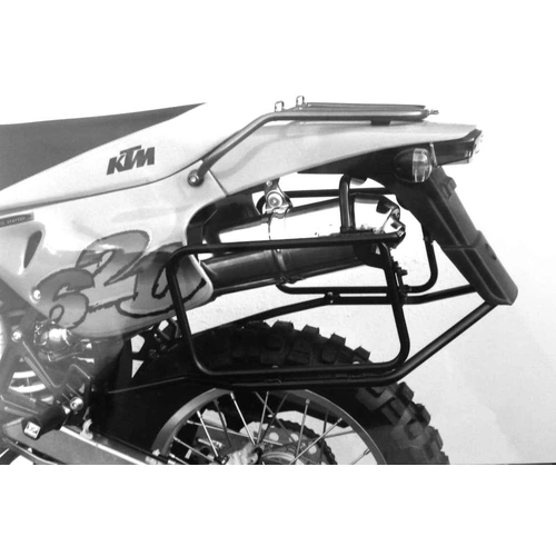 Side case carrier fixed black for KTM LC4 400 (1994-1998) / 620 (1994-1998)