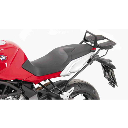 ALURACK TOPCASECARRIER BLACK FOR MV AGUSTA BRUTALE 675 / 800 (2012-2016)