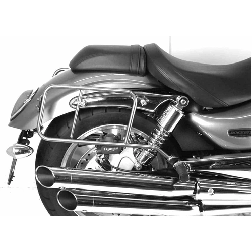 Side case carrier, bolted chrome for Triumph Rocket/Rocket III Roadster (2011-2019)