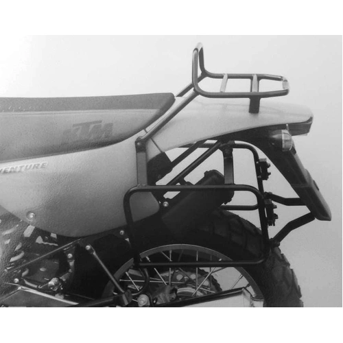 Tubular luggage rack Topcaseträger black for KTM LC4 620 Adventure (1997-1998)