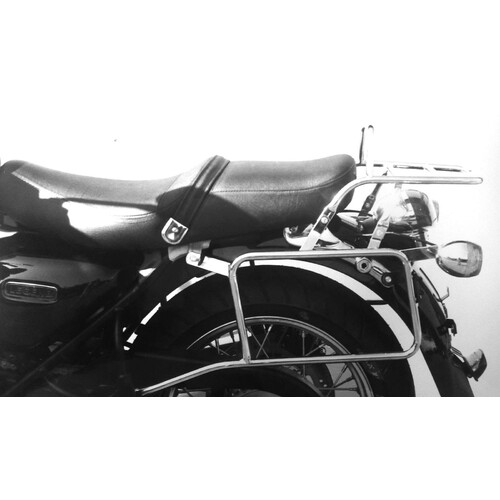 COMPLETE CARRIER SET (SIDE- AND TOPCASE CARRIER) CHROME FOR TRIUMPH LEGEND TT (1999-2001)/THUNDERBIRD (1999-2003)