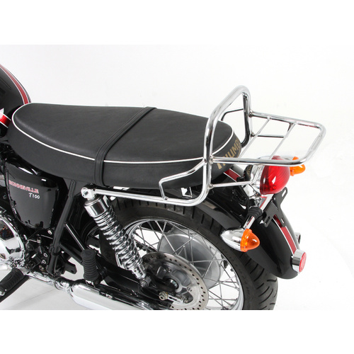 TOPCASE CARRIER TUBE-TYPE CHROME FOR TRIUMPH BONNEVILLE/T 100/SE (2002-2016)