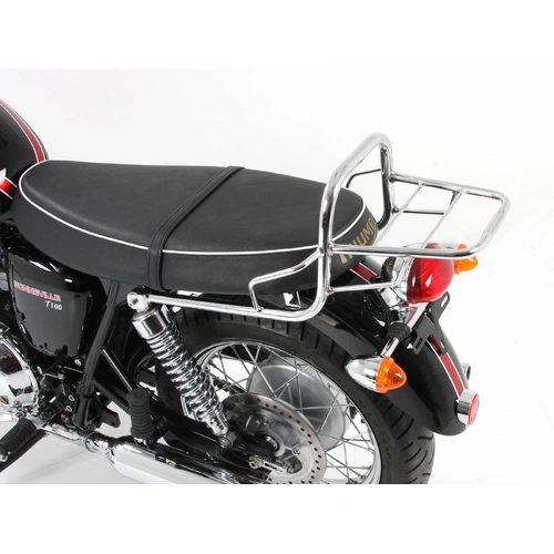 Tubular luggage rack Topcaseträger chrome for Triumph Bonneville/T 100/SE (2002-2016)