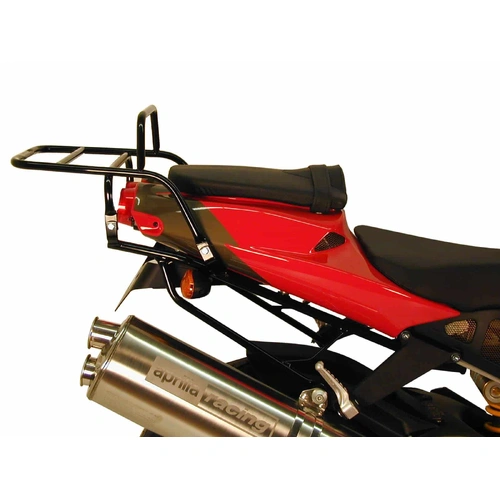 Tubular luggage rack Topcaseträger black for Aprilia RSV Mille/Tuono (1998-2008)