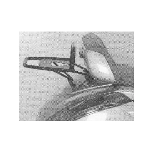 Tubular luggage rack Topcaseträger silver for Aprilia Atlantic 500 (2002-2005)