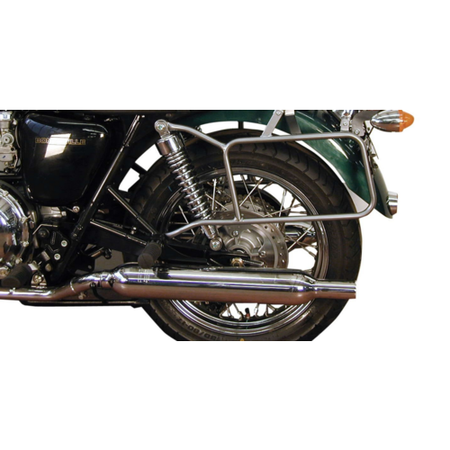 SIDECARRIER PERMANENT MOUNTED CHROME FOR TRIUMPH BONNEVILLE /T 100 /SE (2002-2016)