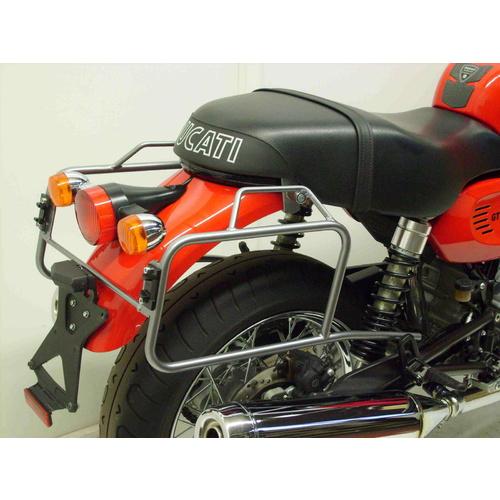 SIDECARRIER PERMANENT MOUNTED BLACK FOR DUCATI GT 1000 (2007-2010)