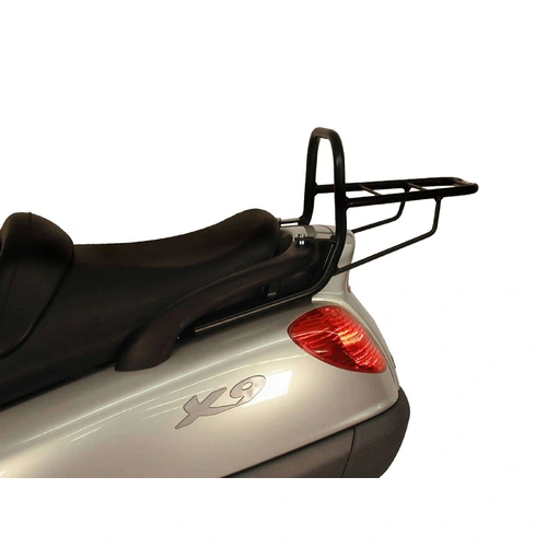 Tubular luggage rack Topcaseträger black for Piaggio X9 125 - 500 (2003-2009)