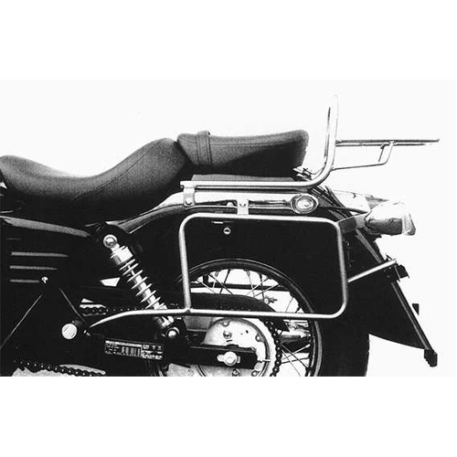 Side case carrier bolted chrome for Honda VT 125 C2 Shadow (1999-2000)