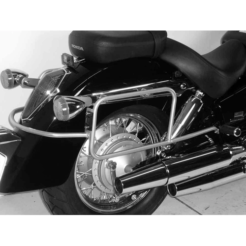 Side case carrier bolted chrome for Honda VT 750 Shadow (2008-)