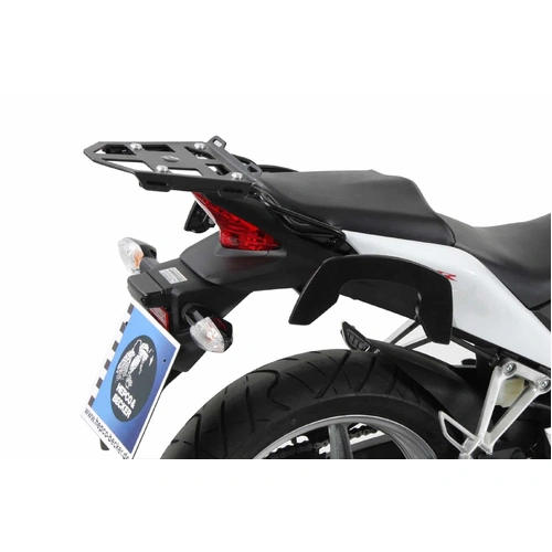 Minirack soft luggage rear carrier black for Honda CBR 250 R (2011-)