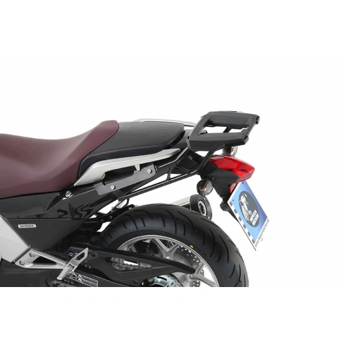 Alurack top case carrier black for Honda Integra 700 (2012-2013)