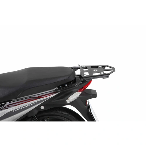 Minirack soft luggage rear carrier black for Honda Wave 110 i (2012-)