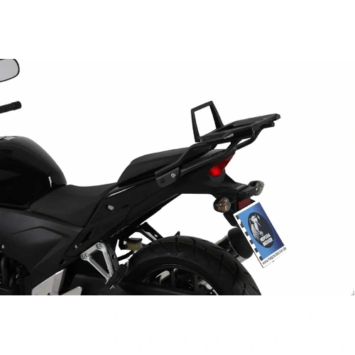 Alurack top case carrier anthracite/black for Honda CBR 500 R (2013-2015)