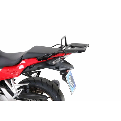 Alurack top case carrier black for Honda VFR 800 F (2014-2020)