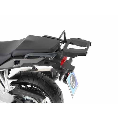 Alurack top case carrier anthracite/black for Honda VFR 800 X Crossrunner (2015-2020)