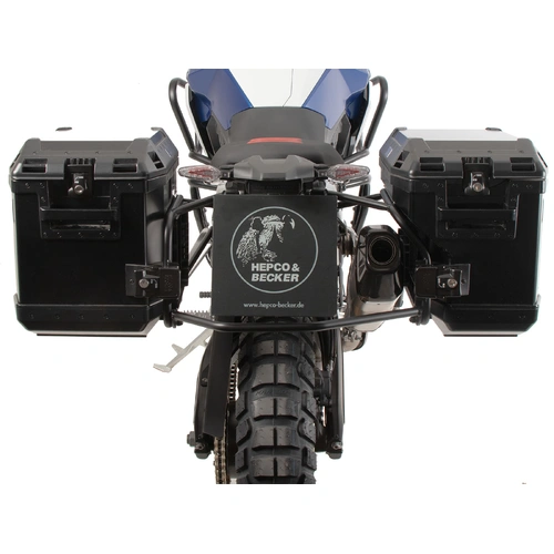 Pannier Rack Set Cutout black incl. Xplorer Cutout black Pannier Set for BMW F 900 GS (2024-)