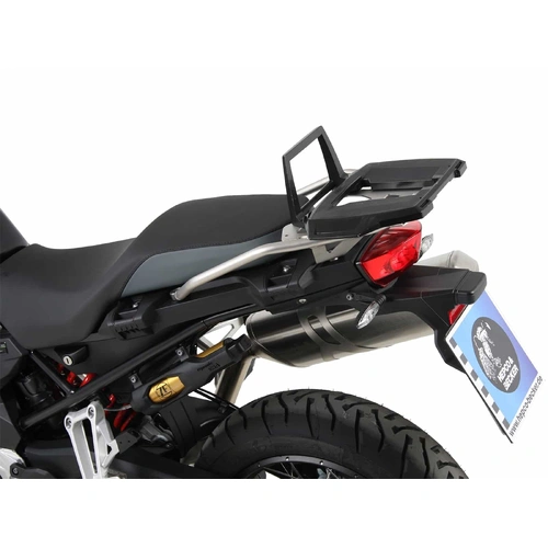 Alurack top case carrier black for combination with original accessory luggage rack for BMW F 850 GS (2018-2023)