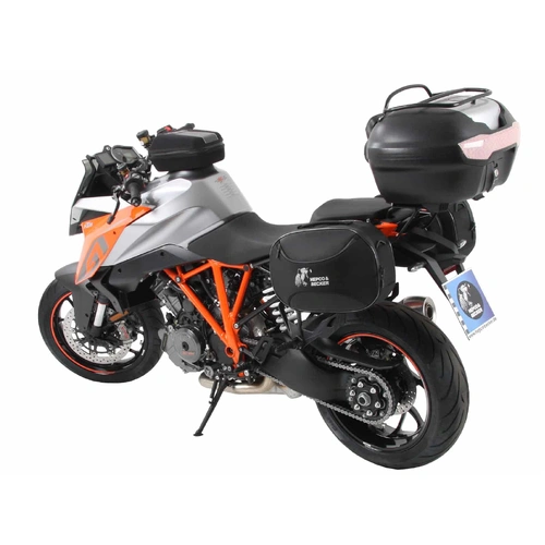 Alurack top case carrier black for KTM 1290 Super Duke GT (2016-)