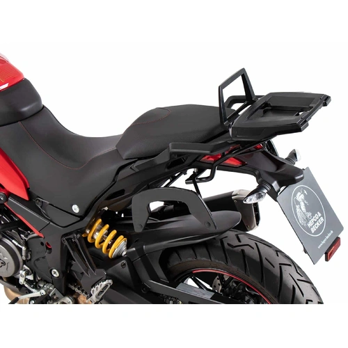 Alurack top case carrier black for Ducati Multistrada 1200 Enduro (2016-2018)