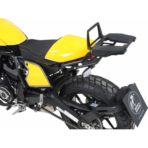 Alurack top case carrier black for Ducati Scrambler 800 (2019-2022)