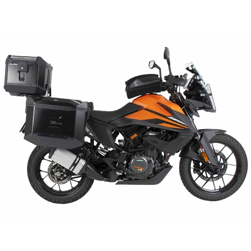 Alurack top case carrier black for KTM 390 Adventure (2020-2024)