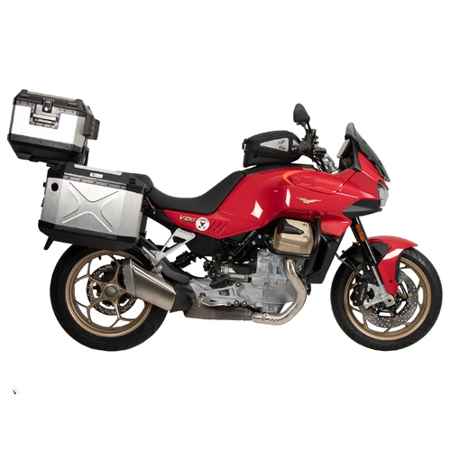 Side case carrier fixed black for Moto Guzzi V100 Mandello / S (2022-)
