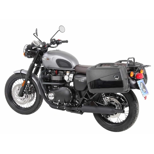 Side case carrier fixed black for Triumph Bonneville T 120/Black (2016-)