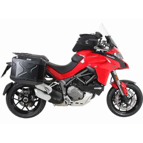 Side case carrier fixed black for Ducati Multistrada 1260/S (2018-2020)