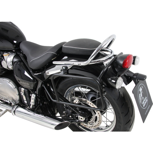 Sidecarrier permanent mounted - black for Triumph Bonneville Speedmaster (2018-)