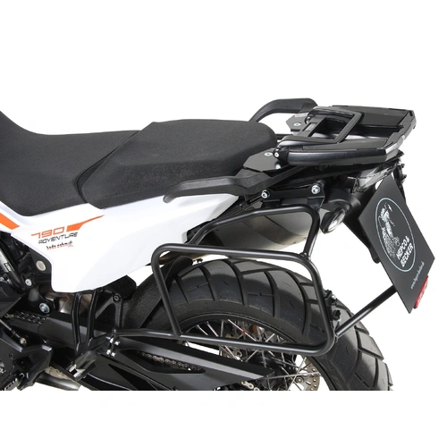 Side case carrier fixed black for KTM 790 Adventure/R (2019-2021)