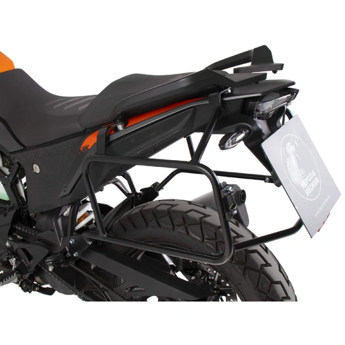 Side case carrier fixed black for KTM 390 Adventure (2020-2024)