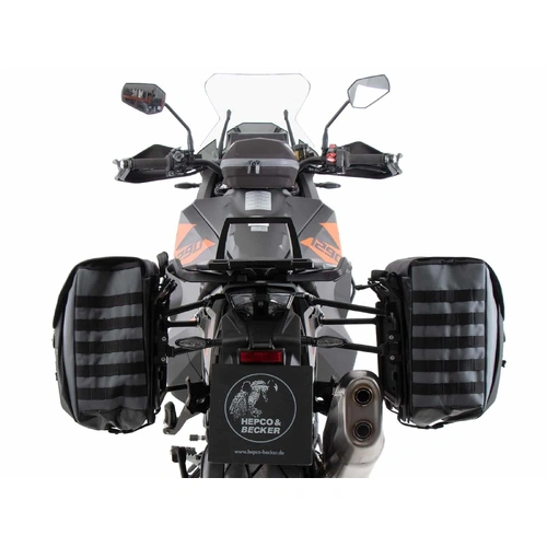 Side case carrier fixed black for KTM 1290 Super Adventure S/R (2021-2024)