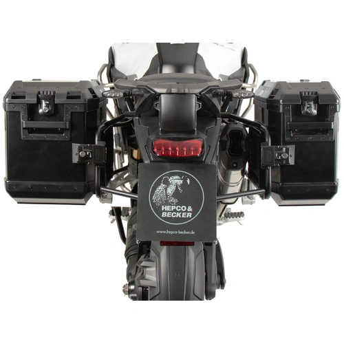 Side case carrier fixed black for Triumph Tiger 1200 Rally Explorer / GT Explorer (2022-)