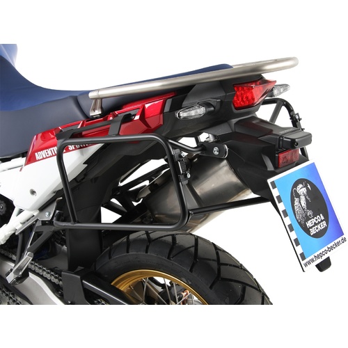 SIDECARRIER PERMANENT MOUNTED - BLACK FOR HONDA CRF1000L AFRICA TWIN / ADVENTURE SPORTS (2018-2019)