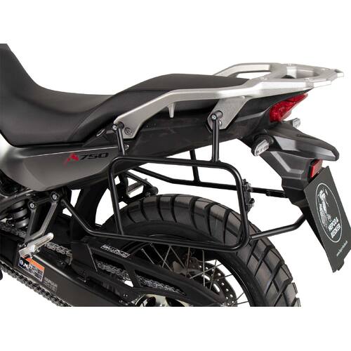 Sidecarrier permanent mounted black for Honda XL 750 Transalp (2023-) 