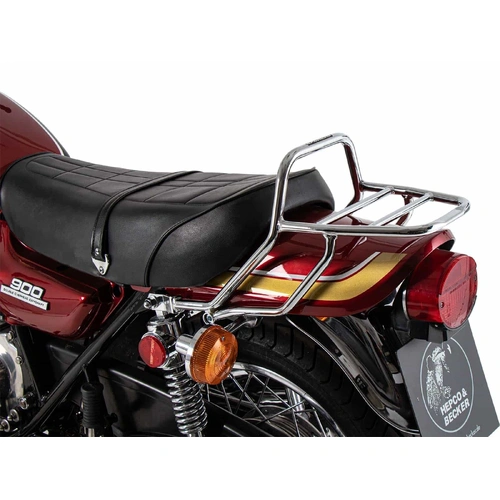 Tubular luggage rack Topcaseträger chrome for Kawasaki Z 900 (1973-1976)/Z1000 A (1977-1978)