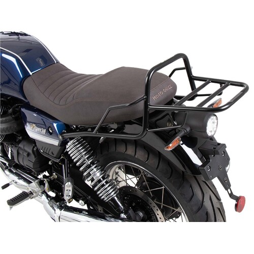 TUBE REAR RACK BLACK FOR MOTO GUZZI V7 SPECIAL/STONE/CENTENARIO (850 CCM) (2021-)