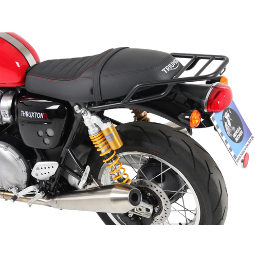 REAR RACK TUBE TYPE BLACK FOR TRIUMPH THRUXTON/R/RS (2016-)