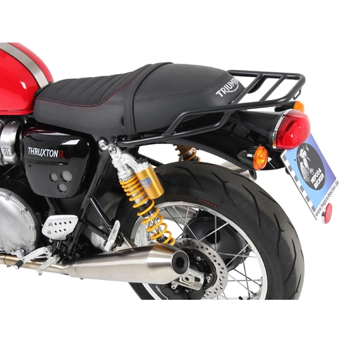 Tubular luggage rack black for Triumph Thruxton/R/RS (2016-2024)