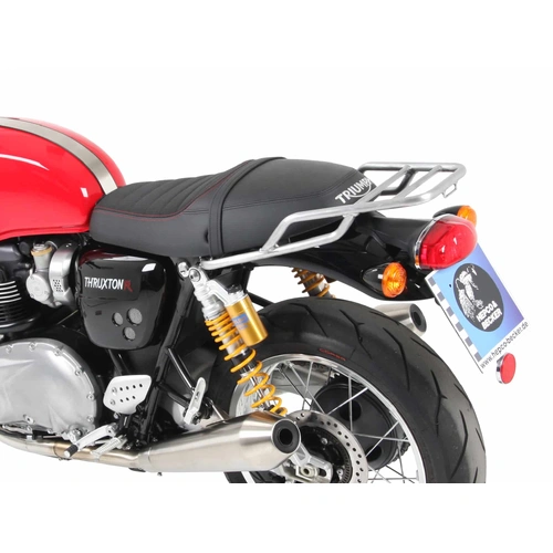 Tube rear rack chrome for Triumph Thruxton/R/RS (2016-2024)